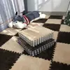 Tapete Costurado Dropshipping Transfronteiriço para Quarto, Tapete Quadrado de Piso para Área Grande Estilo Ins, Tapete de Cabeceira, Tapete de Janela de Canto