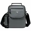 Nueva Moda Tendencia Bolsita para Hombre Casual de Negocios Bolso de Hombro Bolso Cruzado Bolsa Portátil Multifuncional Impermeable