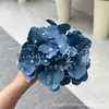 Flores Artificiales, Ramo de Hortensias de 5 Cabezas, Verano Interminable, 27 Piezas, Materiales Florales para Decoración de Bodas y Hogar, Flores de Cinco Cabezas