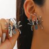 Doce cool dark wind spider grandes brincos brincos estéreo personalizados brincos europeus e americanos Halloween punk brincos exagerados maré atacado