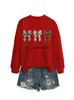 Fútbol es mi favorito Amazon Wish sitio independiente moda casual versátil sudadera para mujer