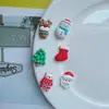Acessórios Série Natal Sino Alce Floco de Neve Cola Cremosa Joias DIY Grampo de Cabelo Adorno de Cabeça Acessórios de Resina DIY Atacado