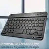 Funda Protectora de Teclado Bluetooth Adecuada para Lenovo Tab M9 Tb-310Fu Tb-310Xu Funda de Cuero para Teclado Inalámbrico