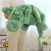 Saite Dudu deitado pequeno dragão voador brinquedo de pelúcia deitado dinossauro boneca macia dormindo travesseiro longo boneca