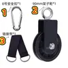 Soporte para Equipo de Fitness Polea Polea Colgante Silenciosa Polea para Uso Casero DIY Polea Grande para Pájaro Volador Uso en Tres Cabezas y Espalda Equipo