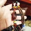 Estilo Étnico Corrente de Lã Colar Longo Decorações Pingente Feminino Outono e Inverno Versátil Atmosférico High-end Vintage Acessórios de Roupa