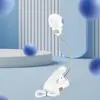 Serie Spaceman Creativa Mini Lámpara de Mesa Pequeña Luz Cálida con Clip Dormitorio Protección Ocular Lámpara de Aprendizaje Lectura Luz de Noche de Cabecera