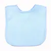 Baberos de Felpa Suave de Color Sólido de Doble Capa Fabricante Venta al por Mayor Baberos para Bebé Toallas para Saliva Productos para Madre y Bebé Venta al por Mayor