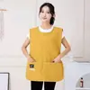 Nuevo Delantal Chaleco de Moda Impermeable y a Prueba de Aceite Ropa de Trabajo para el Hogar Cocina Catering Barista Hombro