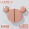 Manija de Armario para Habitación Infantil Manija de Puerta de Gabinete de Dibujos Animados Manija Pequeña de Cajón Estilo Madera Maciza Manija de Armario de Madera Maciza Pac-Man