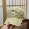 Gorra de Béisbol Lavada Estilo Americano para Mujer, Aspecto Vintage, Adelgazante, Protector Solar, Casual, Circunferencia de Cabeza Grande, Gorra Suave para Hombre