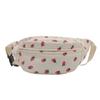 Bolso bandolera japonés para mujer, novedad de verano 2024, de pana, estilo coreano, con fresas.