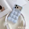 Funda de Silicona Líquida Dopamine Cloud para Apple 18 Pro Max, Patrón de Nube 3D para iPhone 17