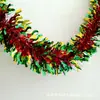 Faca Curva para Decoração de Natal com Bordas Coloridas, Guirlanda, Tiras Coloridas, Tiras de Lã, Suprimentos para Festas, Celebrações de Feriados, Atacado de Fabricantes