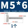 Tornillo moleteado de acero inoxidable 304 Perno de ajuste giratorio a mano Cabeza plana grande Cabeza redonda Publicidad M3-M10Gb835