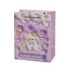 Saco de Presente Cartoon Transfronteiriço Sacola de Papel para Lembrancinha de Aniversário Bolsa de Mão Estéreo 3D Embalagem de Presente de Alta Qualidade