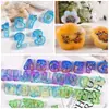32 modelo molde arena movediza letras inglesas panda epoxi molde diy flor rectangular silicona caramelo