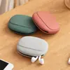 Caja de Almacenamiento para Auriculares con Cable, Funda Protectora de Silicona para Cable de Datos, Bolsa de Almacenamiento para Auriculares Bluetooth, Bolsa Organizadora para Auriculares Inalámbricos