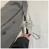 Bolso Cubo de Color Sólido para Niñas, Bolso de Mano Moderno y Versátil, Bolso de Hombro Ligero para Salir, Bolso Cruzado con Láser, Transfronterizo