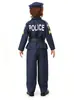 Halloween Uniforme de Policía Infantil Cosplay Traje de Juego para Niños Actuación Disfraz de Fiesta de Promoción para Hombres y Mujeres Travestismo