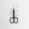 Venta caliente transfronteriza tijeras para cutícula estilo ruso de titanio de color D501 pinzas de belleza empujador de acero juego de tres piezas para eliminar cutículas Yangjiang traje para arte de uñas