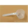 Cuchara medidora de 15g cuchara de plástico cuchara de empaque cuchara sólida comestible cuchara de mango largo cuchara para polvo cuchara plana cuchara para alimentos