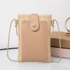 Bolso de Hombro Casual para Mujer 2024 Ligero y Conveniente Bolso de Moda para Teléfono Móvil Correa Correa de Hombro Bolso Cruzado