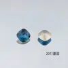 Acessórios de Roupa Diamante Quadrado Gordo Arredondado K9 6*6mm Diamante Decorativo Salto Alto Strass Gelo Doméstico Brilho Transparente Diamante para Nail Art