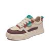 Nuevas Zapatillas Blancas Primavera 2026 Estilo Coreano Ins Estudiantes Femeninas Suela Gruesa Aumentadoras de Altura Deportivas Casuales Xf1239-2