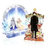 Suporte personalizado de acrílico para figura de anime, suporte de desenho animado bidimensional de alta definição personalizado, ornamento criativo de decoração de mesa