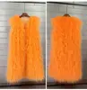 Chaleco de Piel Sintética tipo Borrego de Invierno 2026 Estilo Largo Chaleco Cálido Chaleco Chaqueta para Mujer Directo del Fabricante