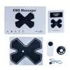 Parche Masajeador de Pulsos EMS con Control Remoto, Masajeador de Meridianos, Parche Masajeador para Cintura y Abdomen, Parche Masajeador para Hombros y Cuello, Masajeador
