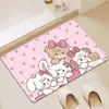 Alfombrilla de Piso de Barro de Diatomeas de Dibujos Animados Mikko para Entrada de Baño, Alfombrilla de Baño Absorbente de Agua y de Secado Rápido, Alfombrilla Antideslizante para el Hogar al por Mayor