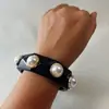 Pulsera de Madera Geométrica Multifacética Estilo Étnico Retro Transfronterizo Yongge Jewelry con Perlas de Imitación Incrustadas Diseñadas