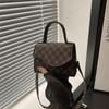Bolso Bandolera Cuadrado Pequeño Casual de Moda para Mujer, Bolso Pequeño Retro para Mujer, Nuevo Bolso de Hombro Sencillo y Elegante de Otoño 2025