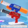 Venta Caliente Transfronteriza Juguete de Pistola de Agua para Bebé Tipo Arrastre Presurizada Gran Capacidad de Almacenamiento de Agua Juego de Agua Disparo de Largo Alcance