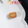 Palo de Rosa Dorado Cinco Sutras Accesorios DIY Tallado Diamante Pasión Barril Cuentas Pulsera Pulsera Accesorios