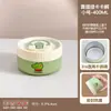 Caja de Almuerzo de Acero Inoxidable 316 Estilo Japonés Aislada Sellada para Oficinistas Apta para Microondas Portátil Pequeña Lata para Sopa