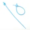 Corbata de Calabaza de Silicona de Doble Agujero Colorida Corbata Multifuncional de Aproximadamente 20 cm de Largo Accesorios Hechos a Mano para DIY Paquete de Materiales para Llaveros