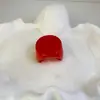 Joyería de Estilo Europeo y Americano, Anillo Versátil Sencillo de Colores Dulces para el Dedo Índice, Anillo Geométrico Ancho Colorido Hecho a Mano Creativo Dopamina
