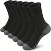 Calcetines de Gran Tamaño Transfronterizos para Otoño e Invierno para Hombres, Calcetines Largos de Algodón, Venta al por Mayor de Exportación Deportiva, Calcetines de Malla de Media Pantorrilla Estilo Primavera y Otoño, Absorbentes de Sudor