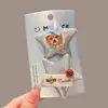 Pasador Infantil para Niñas con Lazo Pinza BB No Lastima el Cabello Coleta Alta Goma para el Cabello Diadema Arcoíris Corazón Cuadros Pinza para Flequillo