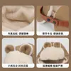 Gorro Estilo Oso de Invierno Lei Feng para Mujer, Lindo y Versátil, Forrado de Felpa, Gorro de Esquí Caliente, A Prueba de Viento y Resistente al Frío, Dulce Gorro para Ciclismo con Protección para los Oídos