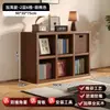 Estantería de rejilla de madera maciza, estante de almacenamiento para sala de estar, estantería de pie estilo vintage, vitrina de pared multicapa de combinación libre