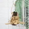 Juguetes para Loros Mazorcas de Maíz Naturales Juguetes para Masticar y Jugar para Limpiar los Dientes y Aliviar el Aburrimiento Juguetes para Trepar para Agapornis, Periquitos, Cacatúas