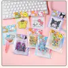 Paquete de Materiales del Juego Pin Bean Set de Accesorios de Bolsas Sorpresa Pluma de Frijol Sanrio Dibujos Animados Lindos Tienda de Pines de Frijol Píxel