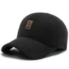 Gorras de Invierno para Hombres de Mediana Edad y Mayores, Gorras de Béisbol Engrosadas, Gorras Casuales Tipo Papá, Gorras Cálidas de Invierno para Mayores con Protección para los Oídos