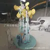 Escultura de Árbol Abstracta Colorida Creativa de Fibra de Vidrio Cuadrada Adornos de Decoración de Paisaje al Aire Libre Venta Directa de Fábrica Venta al por Mayor Personalización