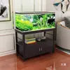Acero y madera nuevo mueble base para acuario marco base metálico base acero inoxidable tanque de plantas estante para acuario gabinete de hierro para acuario