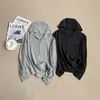 Chamarra con capucha de terciopelo mousse, nueva colección otoño 2026, moda femenina estilo coreano, ropa deportiva casual con doble cremallera, sudadera para correr